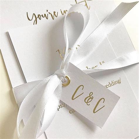 Gold Foil Invitation Wedding - Etsy