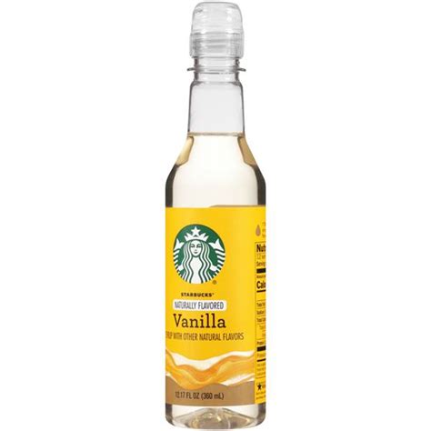 Starbucks vanilla syrup - pikolexo