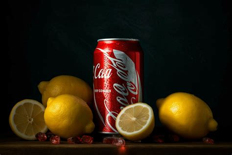 Coca-Cola with Lemon 30624344 Stock Photo at Vecteezy