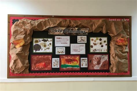 3-D bulletin board display. The Stone Age: Cave paintings. - Saved you a Spot, Primary Education ...