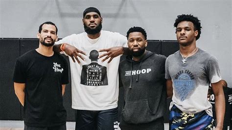 LeBron James and his son Bronny training together: The image that has put the NBA on edge | Marca