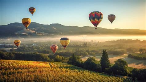 Seven Hot Air Balloon Ride Over Beautiful Napa Valley, California ...