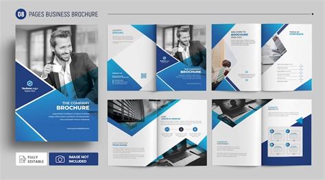 Premium PSD | Modern company profile business brochure template design