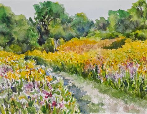 Watercolors by Joan 2: Wildflowers Revisited