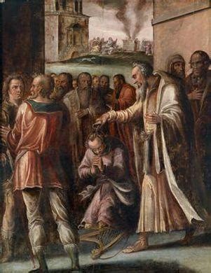 Italian School, 16th Century | The Prophet Samuel anointing David ...