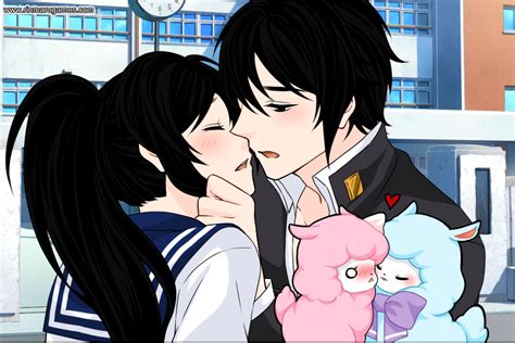 Ayano x Taro: First Kiss by Randomfoxgirl on DeviantArt