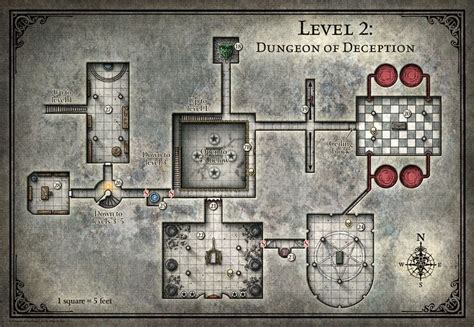 21 best Tomb of Annihilation - Maps images on Pinterest | Dungeon maps ...