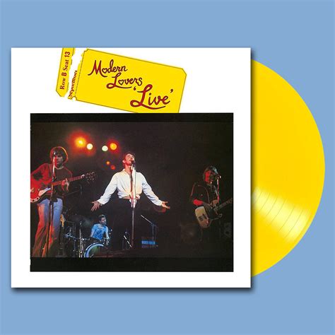 JONATHAN RICHMAN & THE MODERN LOVERS - Modern Lovers ‘Live’ (2022 Reis