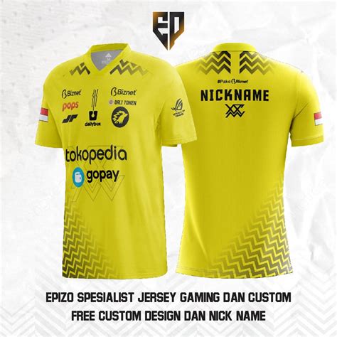 Jual JERSEY ONIC KAOS ESPORT TERBARU FREE NICKNAME TERLARIS | Shopee Indonesia