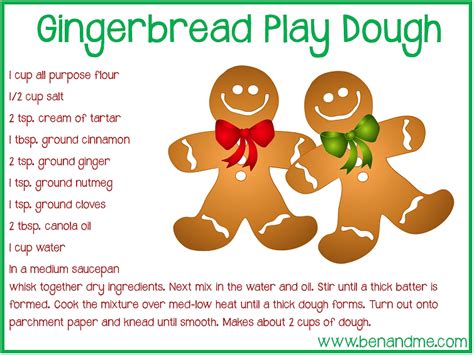 Printable Gingerbread Recipe