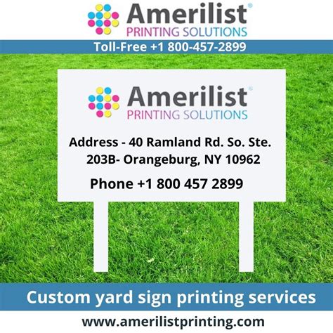 Custom Yard Sign Printing Services | Custom yard signs, Cheap yard ...