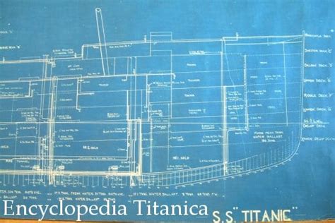 Titanic Blueprint | Encyclopedia Titanica