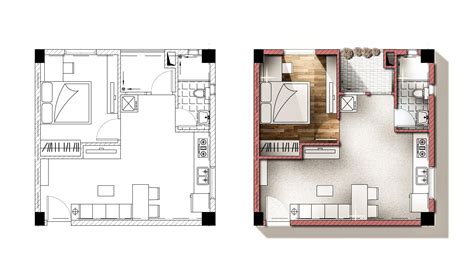 Planos De Arquitectura En Photoshop