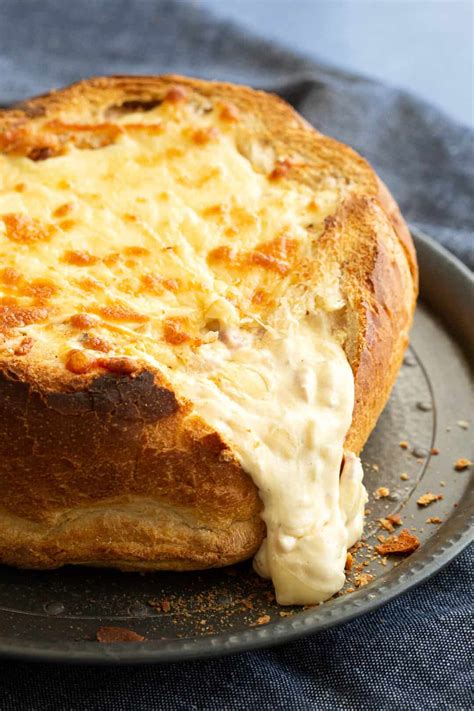 20 Minute Cheese and Bacon Cob Loaf Dip | Wandercooks