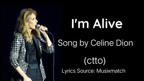 Celine Dion- I'm Alive 2021Lyrics#HonhabMTV - YouTube