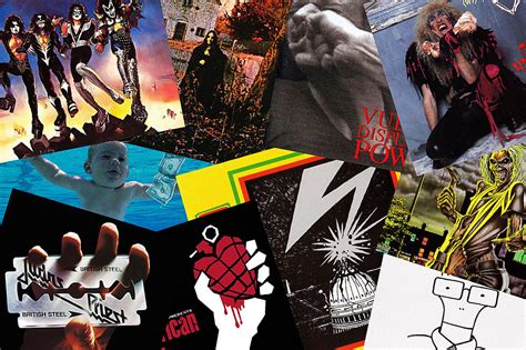 30 Iconic Hard Rock + Metal Album Covers