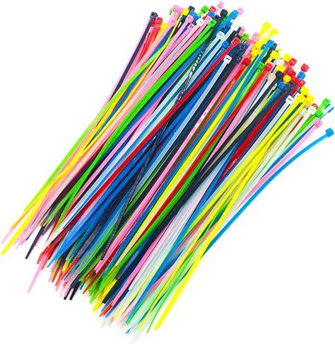 Amazon.com: LADYGG 1400 Pieces Colored Zip Ties,4 inch Multi-Purpose ...