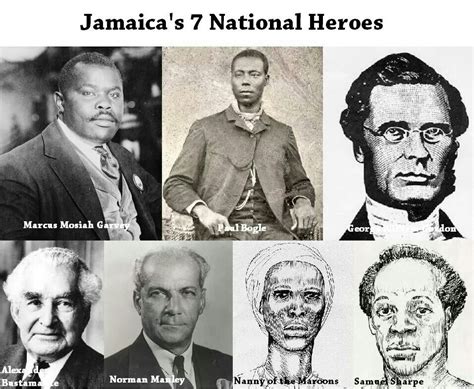 National Heroes Day | Jamaica national heroes, National heroes, Jamaica national