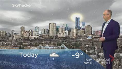 Weather system expected to bring 10-20 cm of snow to parts of Alberta | Globalnews.ca