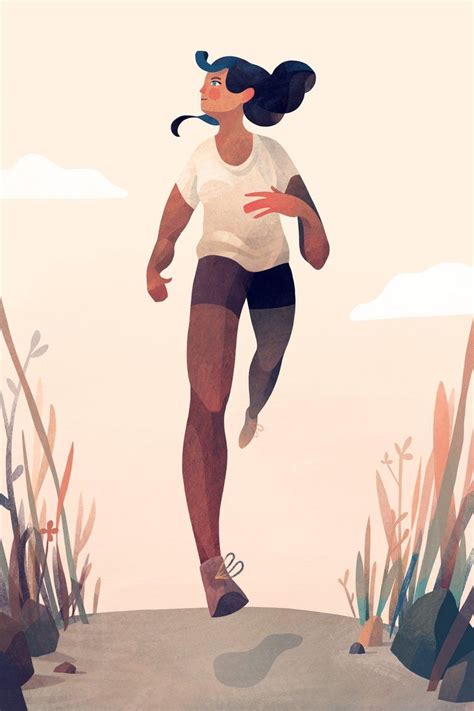 Illustration by Jarom Vogel | Illustration character design, Running illustration, Graphic ...