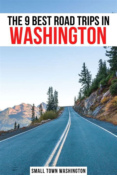 9 Best Road Trips in Washington State • Small Town Washington