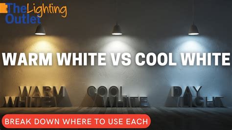 Warm White vs Cool White Lighting - Where to use and not to use - YouTube