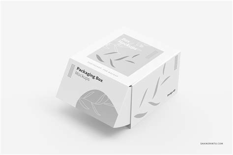 Mailing Box Packaging Mockup 6D | shaikerintu.com