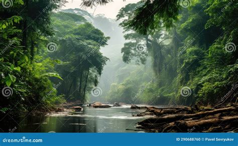 Africa Cameroon Rainforest Central Stock Photo - Image of central ...