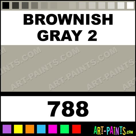 Brownish Gray 2 Schmincke Oil Paints - 788 - Brownish Gray 2 Paint ...