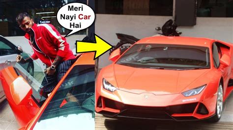 Hardik Pandya Buy New Orange Lamborghini Car - YouTube