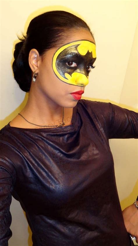 The Fancy Face: HALLOWEEN LOOK | Batman Inspired Mask