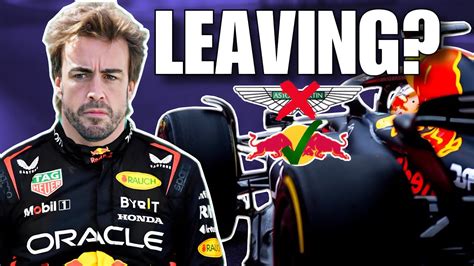 Fernando Alonso Joining RedBull in 2024? - YouTube