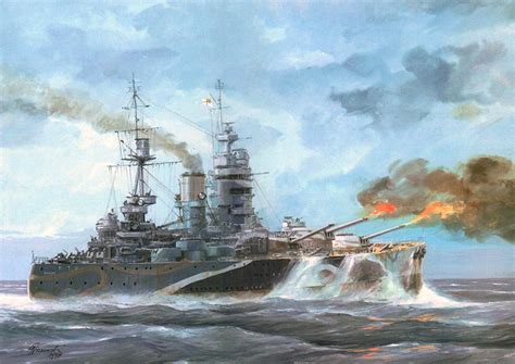 Navy Ship Painting at PaintingValley.com | Explore collection of Navy ...