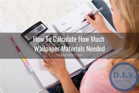 Wallpaper Cost Estimator / Calculator - Ready To DIY