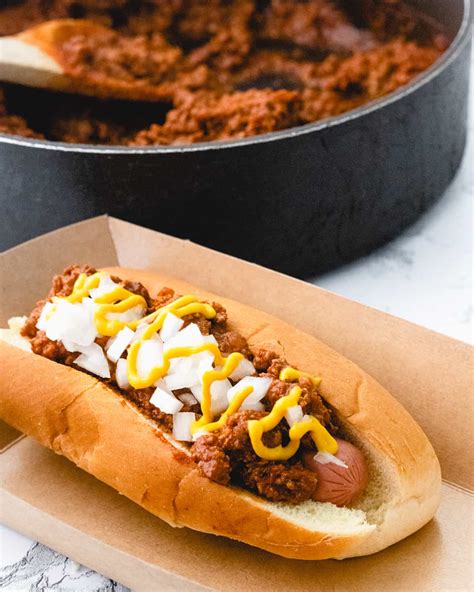 Classic Coney Dogs Recipe • State of Dinner