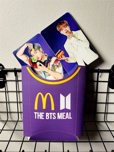 BTS x McDonalds Photocards | Army Corner Store