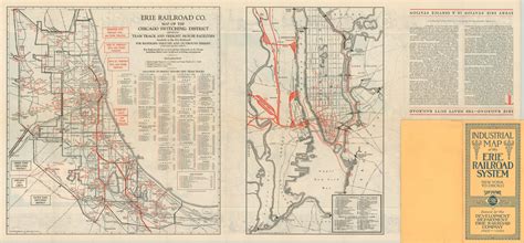 Erie Railroad Serving the Heart of the Industrial Empire | Curtis Wright Maps