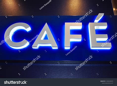 Lighted Cafe Sign Board Stock Photo 1456528325 | Shutterstock