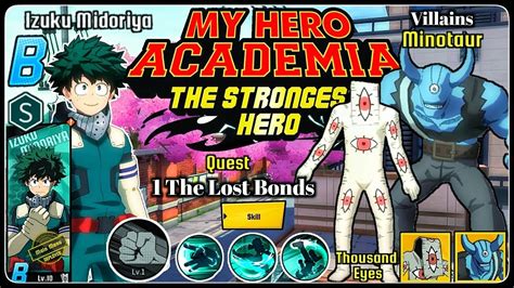 MHA: The Strongest Hero - Playing The New My Hero Academia Game ...