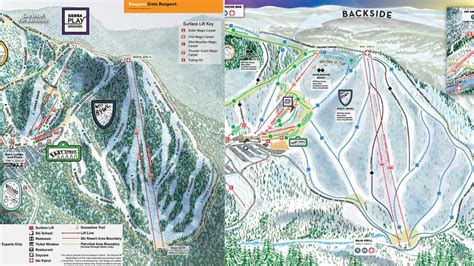 Sierra-at-Tahoe Updates Trail Map To Reflect Damage From Wildfire ...