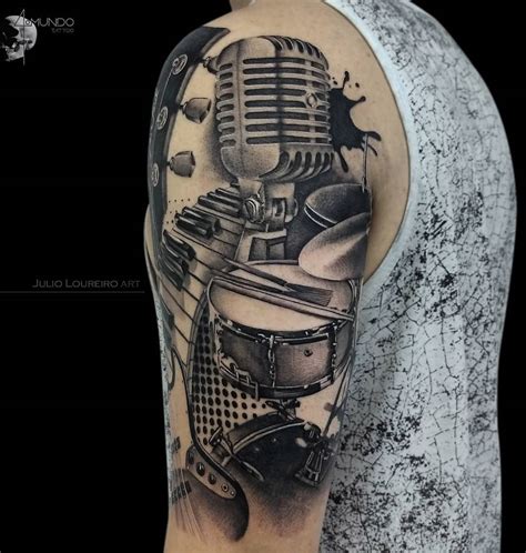 Update more than 68 microphone tattoo ideas - in.cdgdbentre