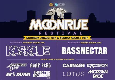 Moonrise Festival 2025 Lineup - Moria Mollee