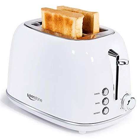 Reviews for Toaster 2 Slice Stainless Steel Toaster Retro with 6 Bread Shade Settings ...