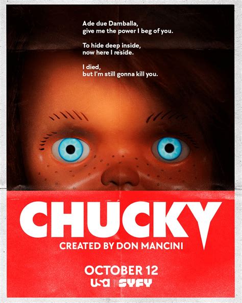 “Chucky” Casts a Spell With New Teaser Video and Poster for ‘Child’s Play’ TV Series – All ...