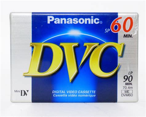 Panasonic DVC Mini DV Video Cassette 60 Minute – Camera Exchange