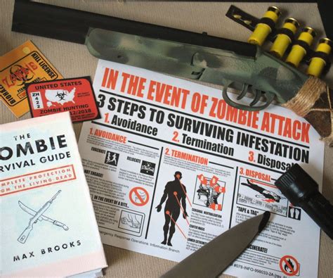 Zombie Apocalypse Survival Kit -- Improve your slim odds of continuity previously the pathogen ...