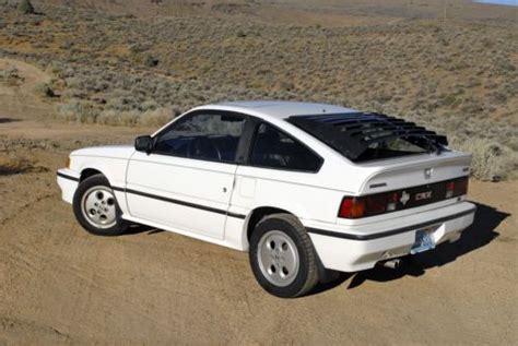 Buy used 1986 Honda CRX Si, unmodified, unrestored Southwest car in ...