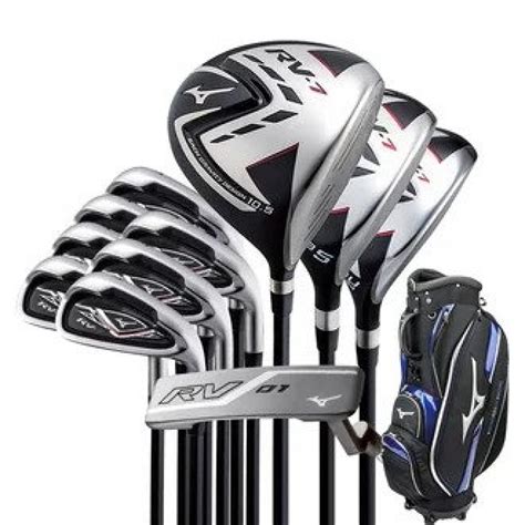 Mizuno RV 7 Graphite Package Golf set-11 Clubs & Bag