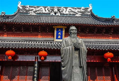 Nanjing Confucius Temple stock photo. Image of confucius - 172888668