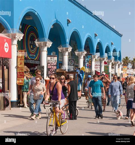 Venice Beach Boardwalk, Los Angeles Stock Photo - Alamy